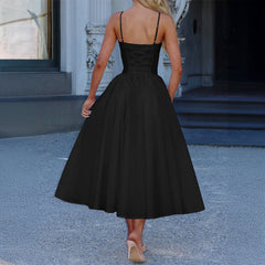 Gaovot European and American style elegant strapless dress strap tunic sexy women long maxi dresses