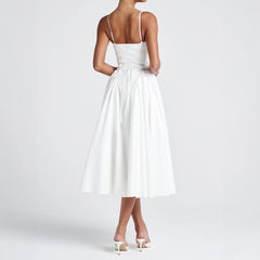 Gaovot European and American style elegant strapless dress strap tunic sexy women long maxi dresses